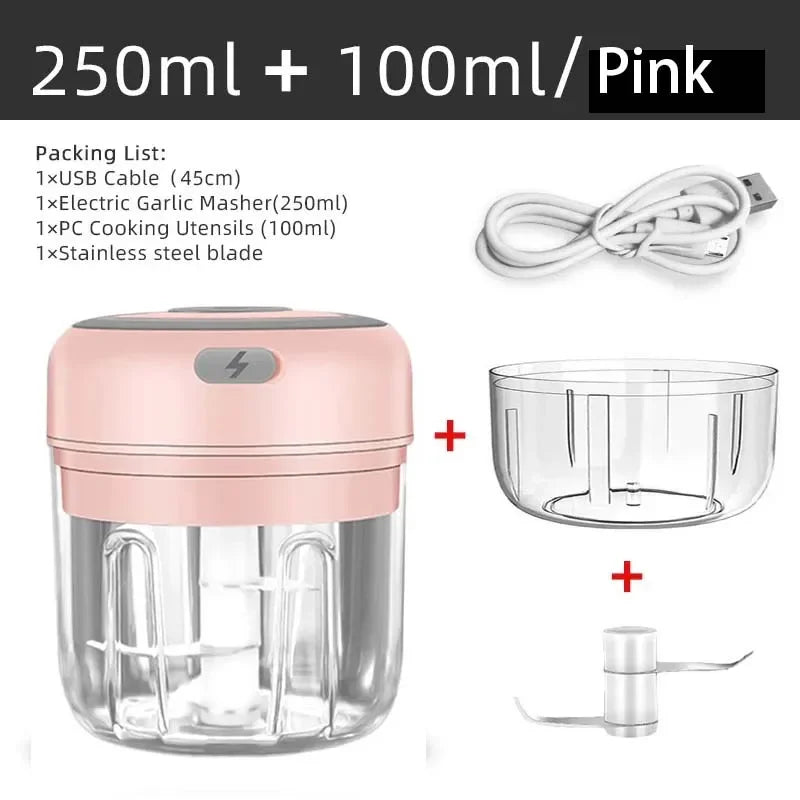 Mini Wireless Garlic Chopper