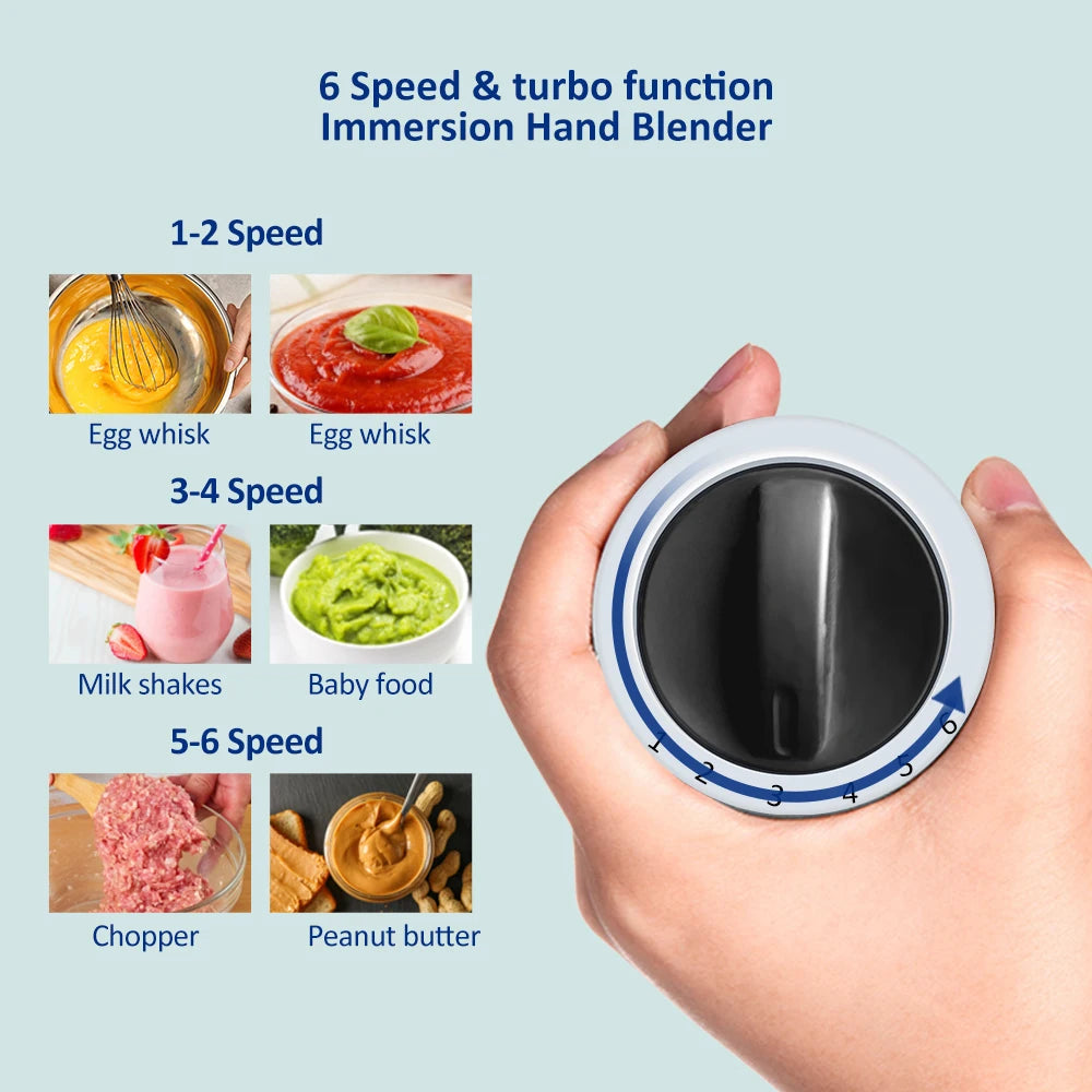 5-in-1 Immersion Hand Blender Set