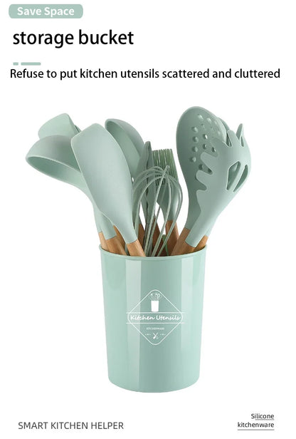12-Piece Silicone Utensil Set
