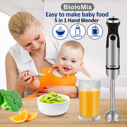 5-in-1 Immersion Hand Blender Set
