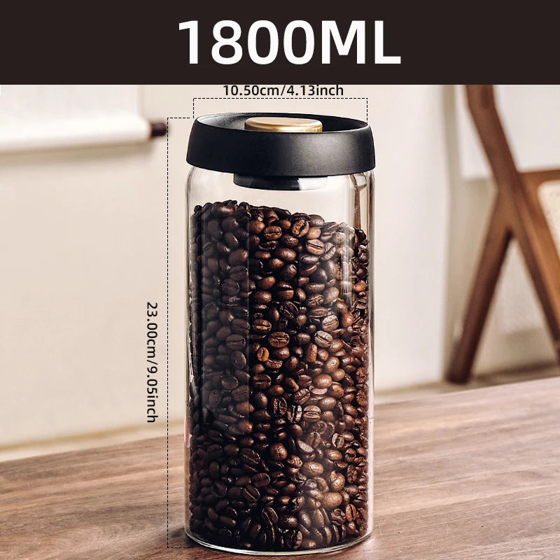 Vacuum Seal Coffee Jar
