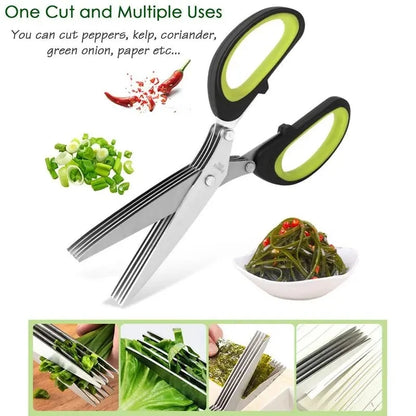 Multi-Layer Herb Scissors