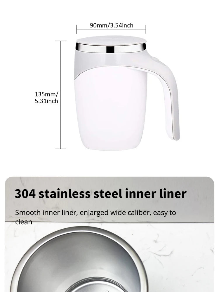 Magnetic Auto Stirring Mug