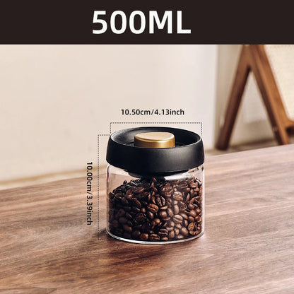 Vacuum Seal Coffee Jar
