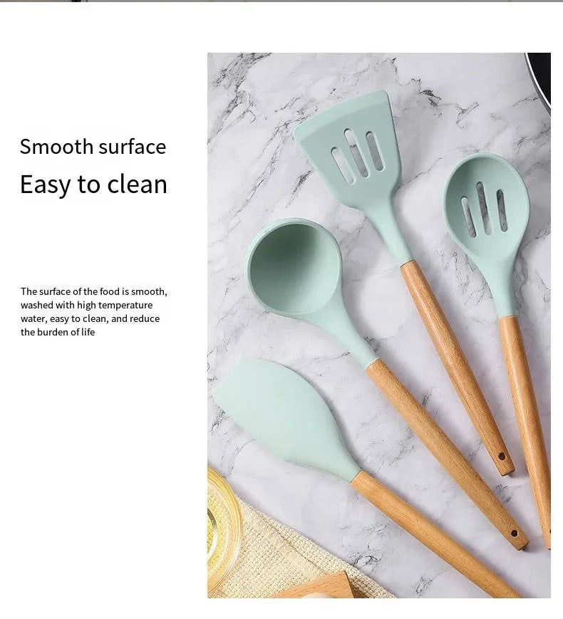 12-Piece Silicone Utensil Set