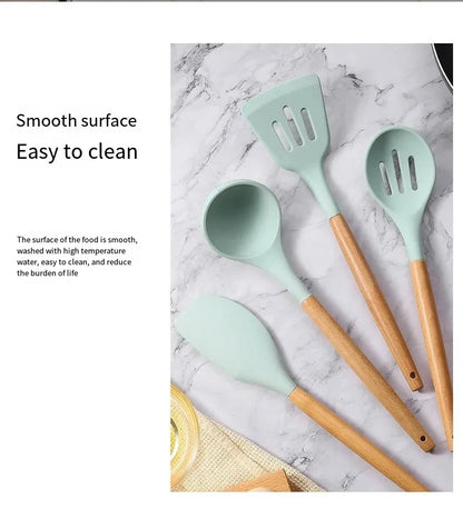 12-Piece Silicone Utensil Set