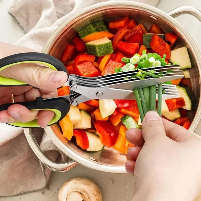 Multi-Layer Herb Scissors