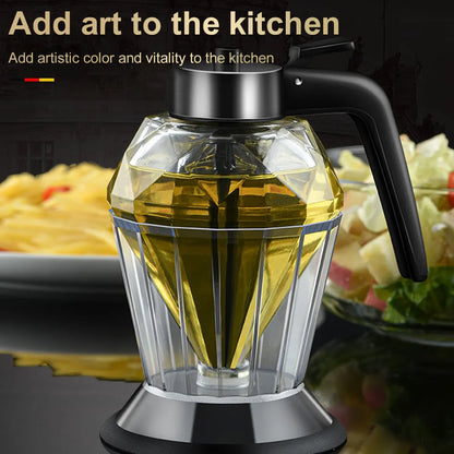 Diamond Glass Honey Dispenser