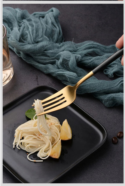 24-Piece Stainless Steel Cutlery Set