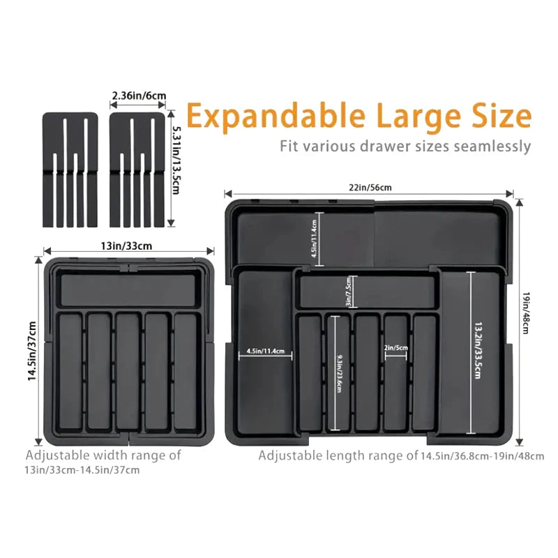 Expandable Silverware Organizer