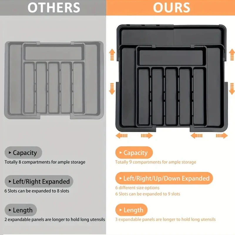 Expandable Silverware Organizer