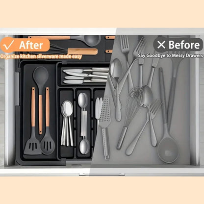 Expandable Silverware Organizer
