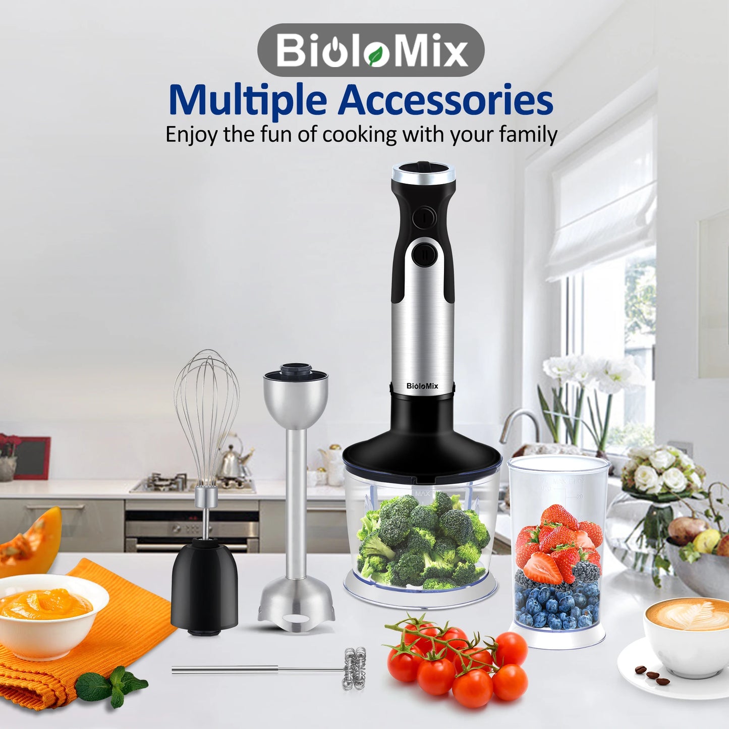 5-in-1 Immersion Hand Blender Set
