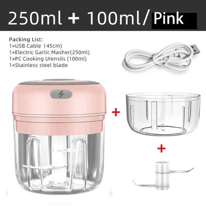 Mini Wireless Garlic Chopper
