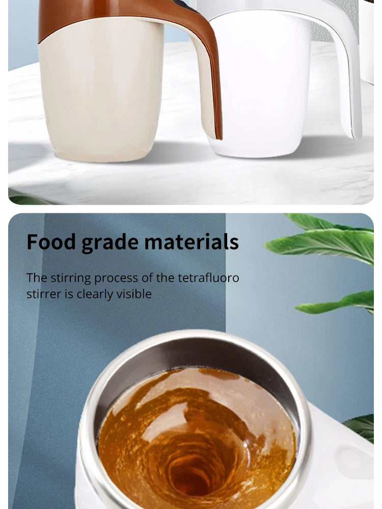 Magnetic Auto Stirring Mug