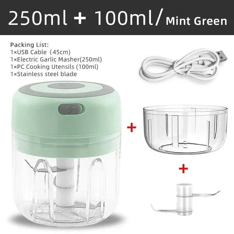 Mini Wireless Garlic Chopper