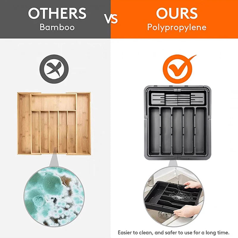 Expandable Silverware Organizer