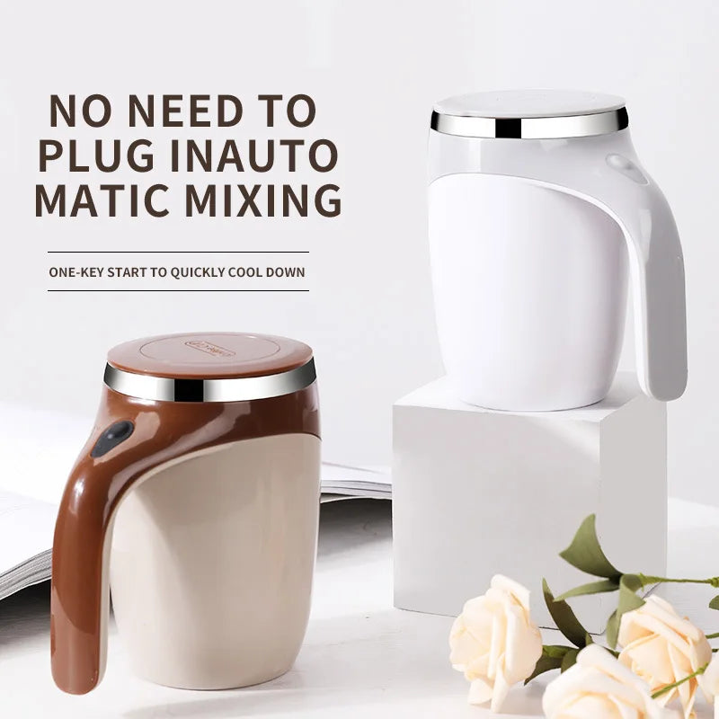 Magnetic Auto Stirring Mug