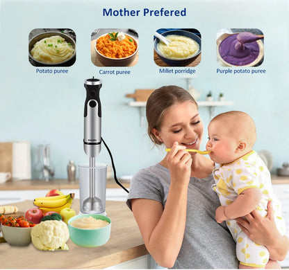 5-in-1 Immersion Hand Blender Set