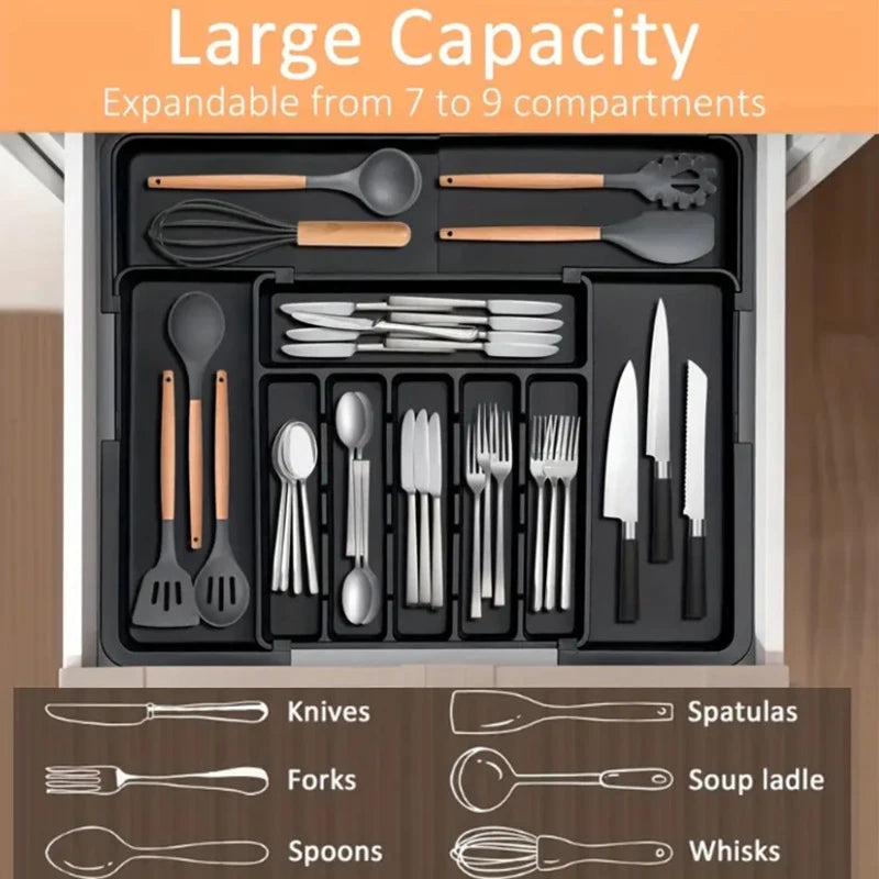 Expandable Silverware Organizer