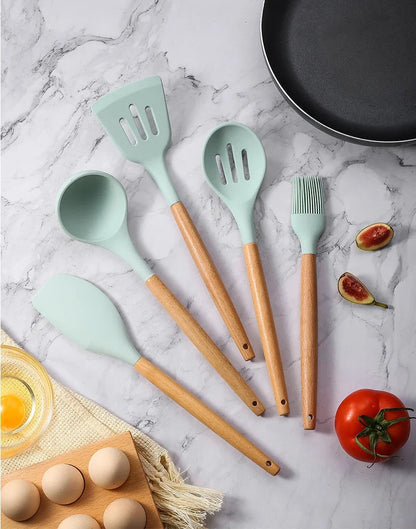 12-Piece Silicone Utensil Set