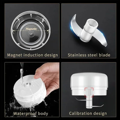 Mini Wireless Garlic Chopper