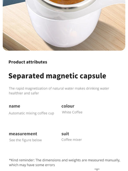 Magnetic Auto Stirring Mug
