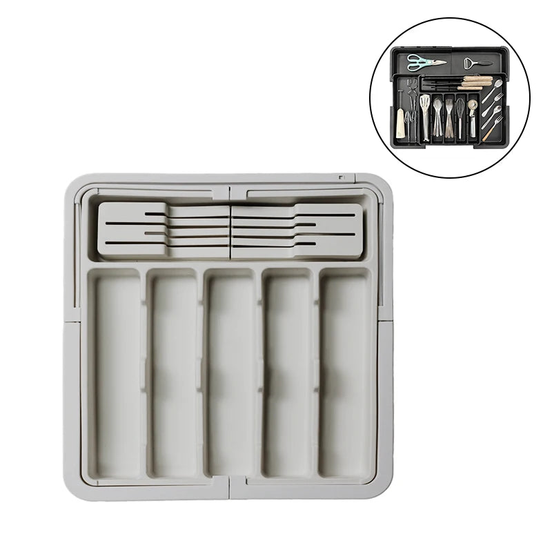 Expandable Silverware Organizer