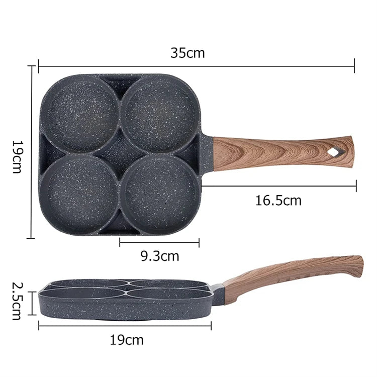 4-Cup Omelet Frying Pan