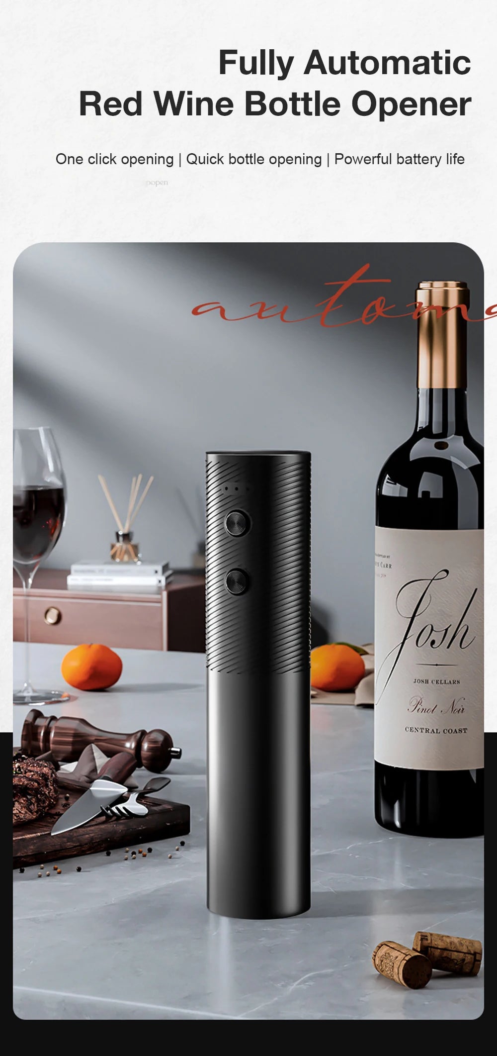 Automatic Electric Wine Opener