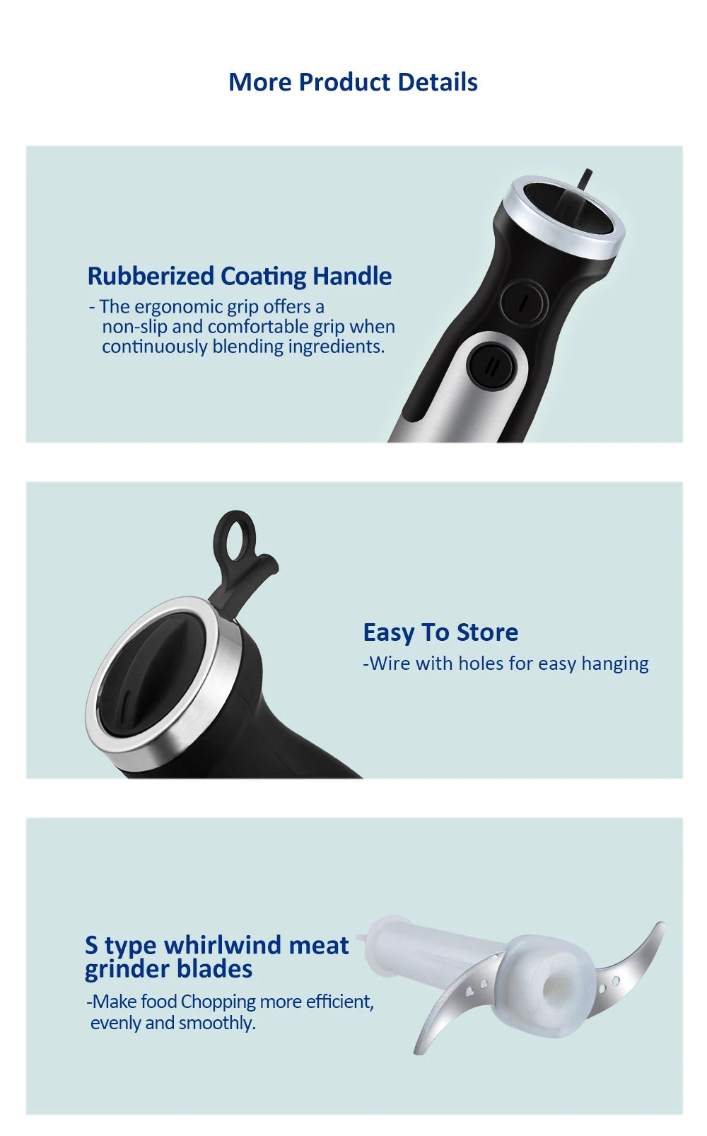 5-in-1 Immersion Hand Blender Set