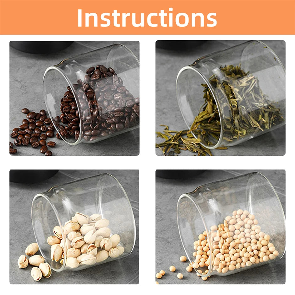 Vacuum Seal Coffee Jar